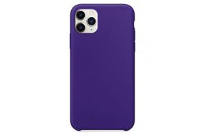 Чехол силиконовый для Apple iPhone 11 Pro Max (фиолетовый)