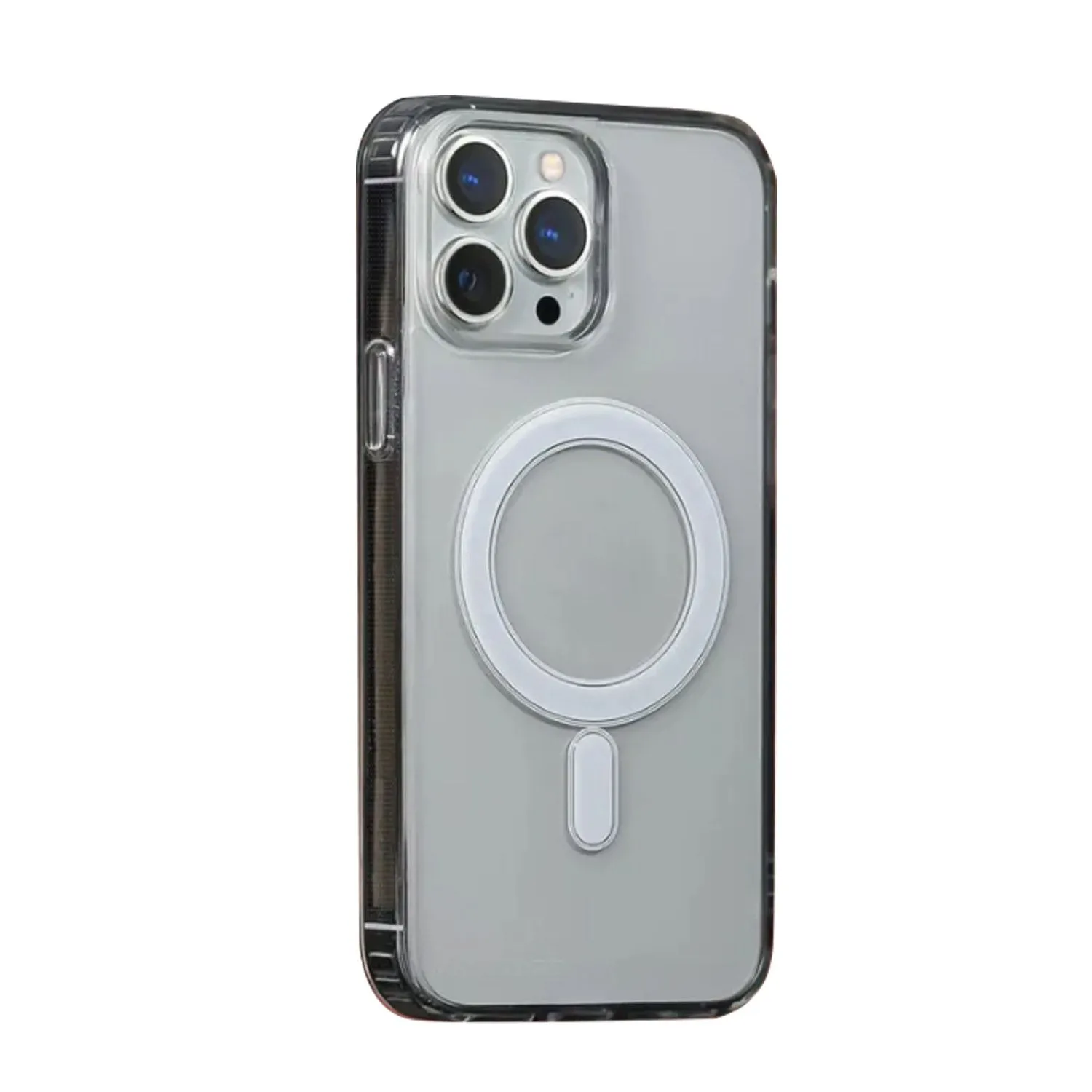 Чехол силиконовый для Apple iPhone 15 Pro Max Clear Case с MagSafe (прозрачный)