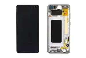 Дисплей Samsung Galaxy S10 Plus SM-G975F (черный) Оригинал GH82-18849A, цена с установкой в АСЦ