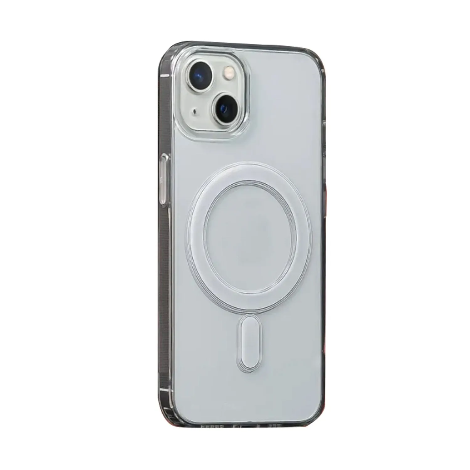 Чехол силиконовый для Apple iPhone 15 Plus Clear Case с MagSafe (прозрачный)