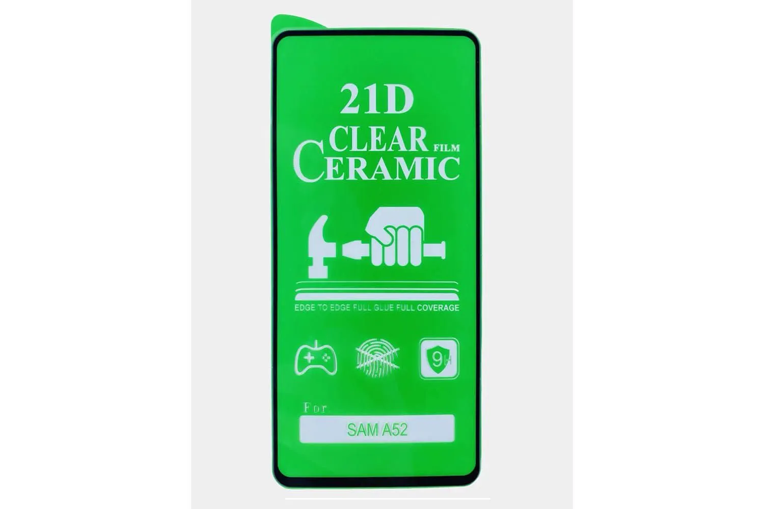 Противоударное стекло/пленка керамическое Ceramic для Samsung Galaxy A51, A52, A53, M31s, S20 FE