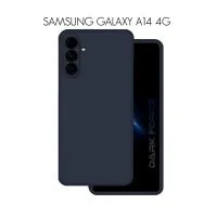 Силиконовый чехол FASHION CASE Samsung Galaxy A14 (черный)