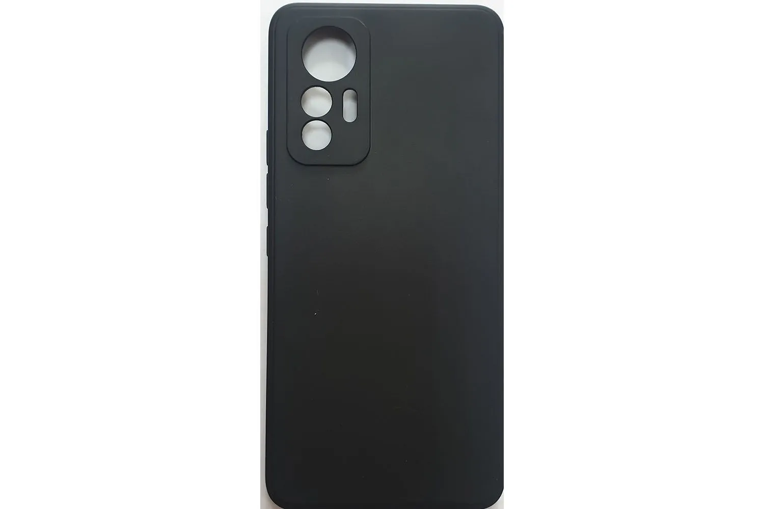 Чехол силиконовый 1.2mm для Xiaomi 12 Lite (черный)