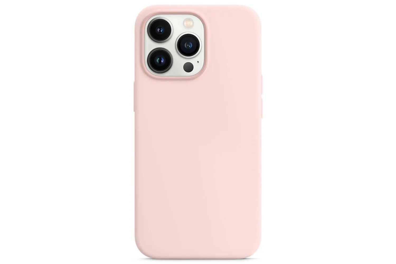 Чехол силиконовый для Apple iPhone 13 Pro Silicone Case с MagSafe (нежно - розовый)