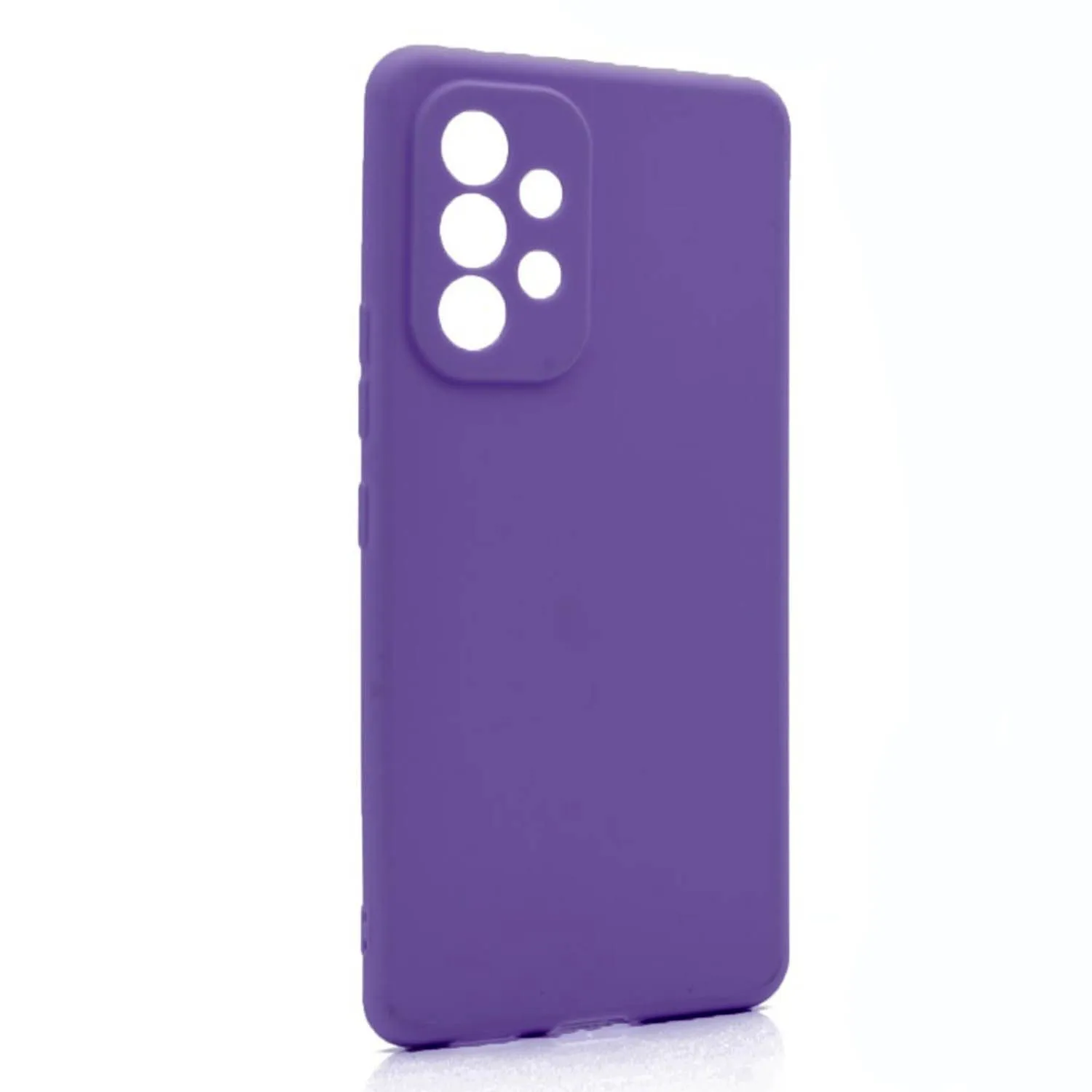 Силиконовый чехол FASHION CASE Samsung Galaxy A53 (фиолетовый)