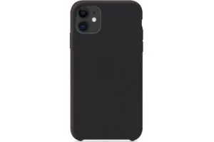 Чехол силиконовый для Apple iPhone 11 (черный) 