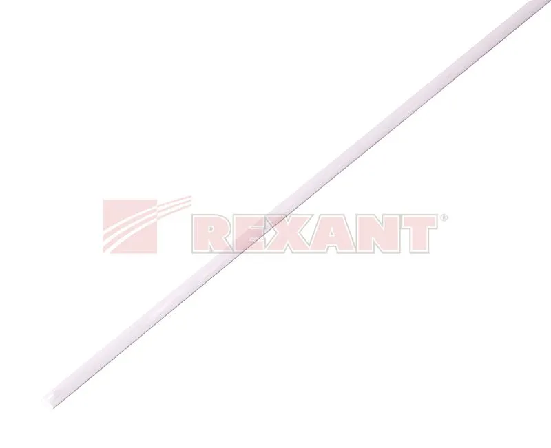 Термоусадочная трубка Rexant 1,5/0,75 мм 1м (белый) 20-1501