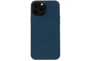 Кожаный чехол для Apple iPhone 13 Pro Max с MagSafe (синий)