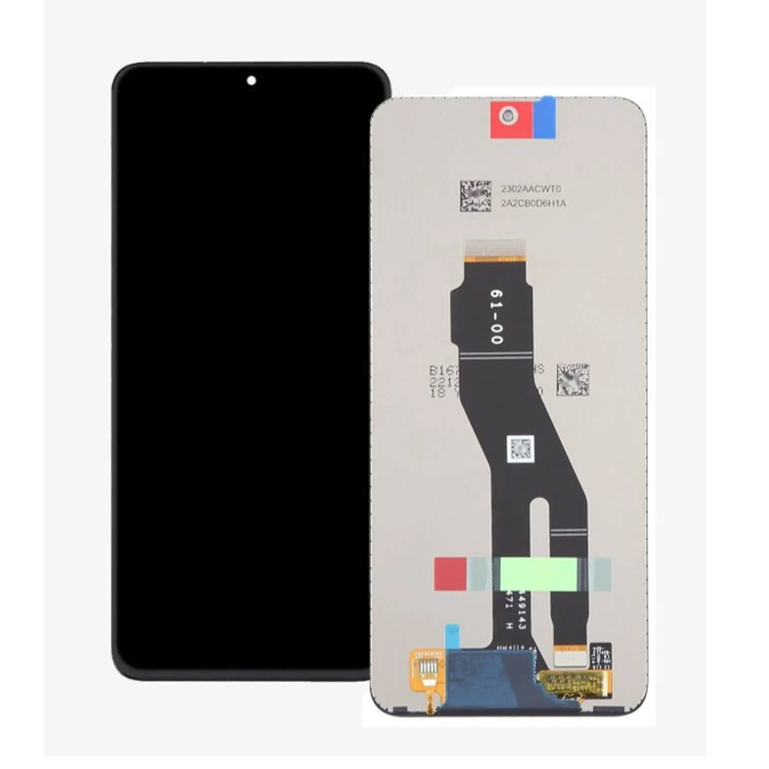 Дисплей Huawei Honor X8A, Huawei Honor 90 Lite, в сборе с сенсором, Ориг (черный)